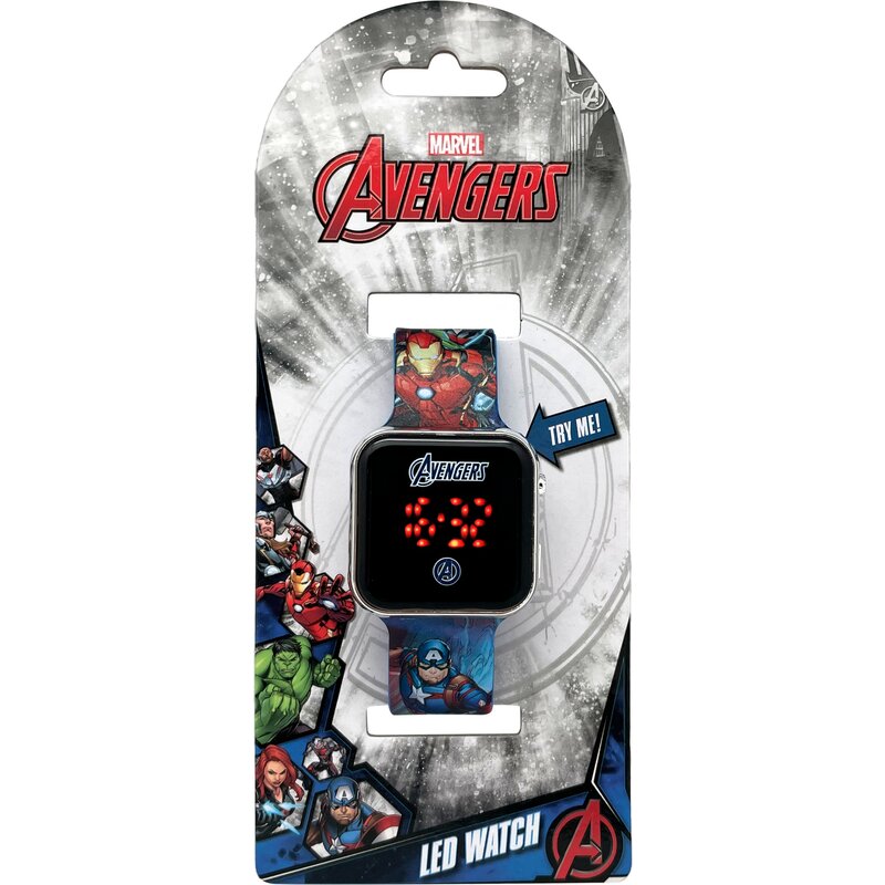 Zabawka zegarek z kalendarzem KIDS EUROSWAN Avengers AVG4706
