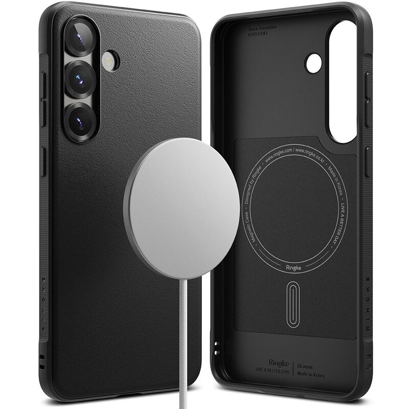 Etui RINGKE Onyx Magnetic MagSafe do Samsung Galaxy S25+ Czarny