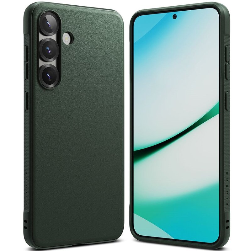 Etui RINGKE Onyx do Samsung Galaxy S25 Ciemnozielony