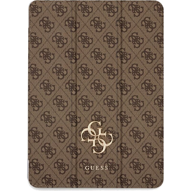 Etui na iPad Air GUESS Magnetic 4G Big Logo Brązowy