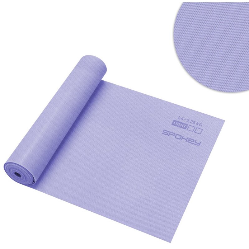 Guma treningowa light SPOKEY Ribbon Tex Fioletowy
