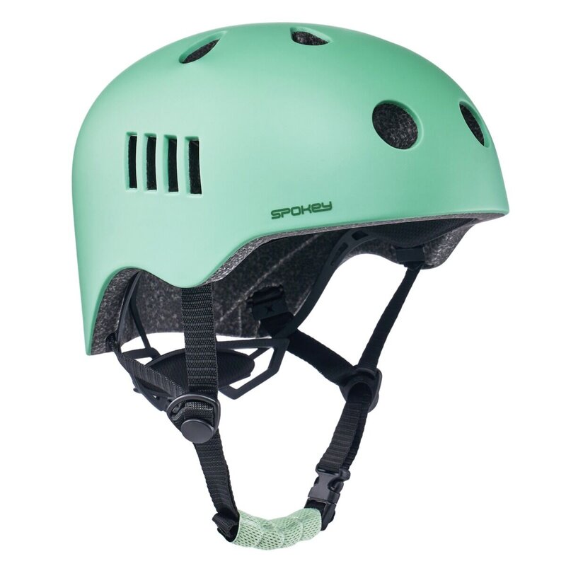 Kask SPOKEY Pumptrack Miętowy dla Dzieci (rozmiar XS, 53 - 57 cm)