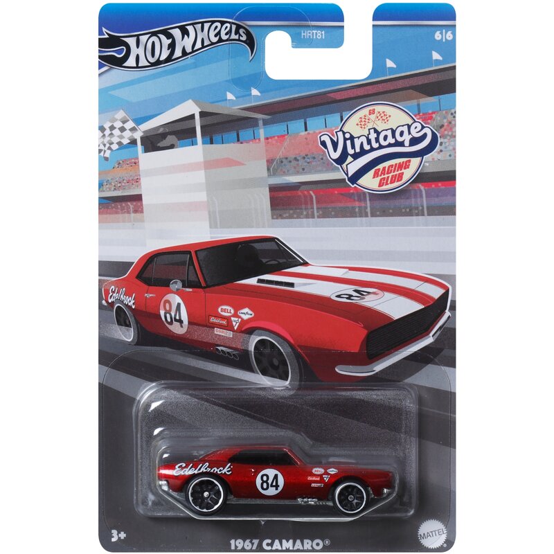 Samochód Hot Wheels HRT81 Vintage Racing Club (1 samochód)