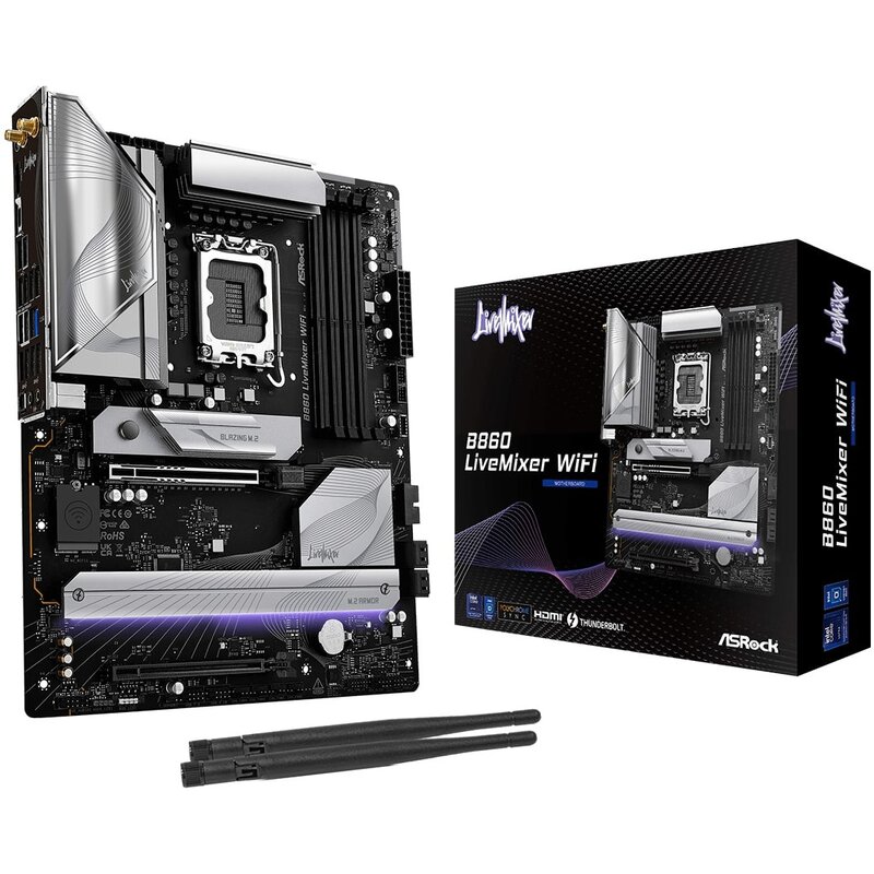 Płyta główna ASROCK B860 LiveMixer WiFi