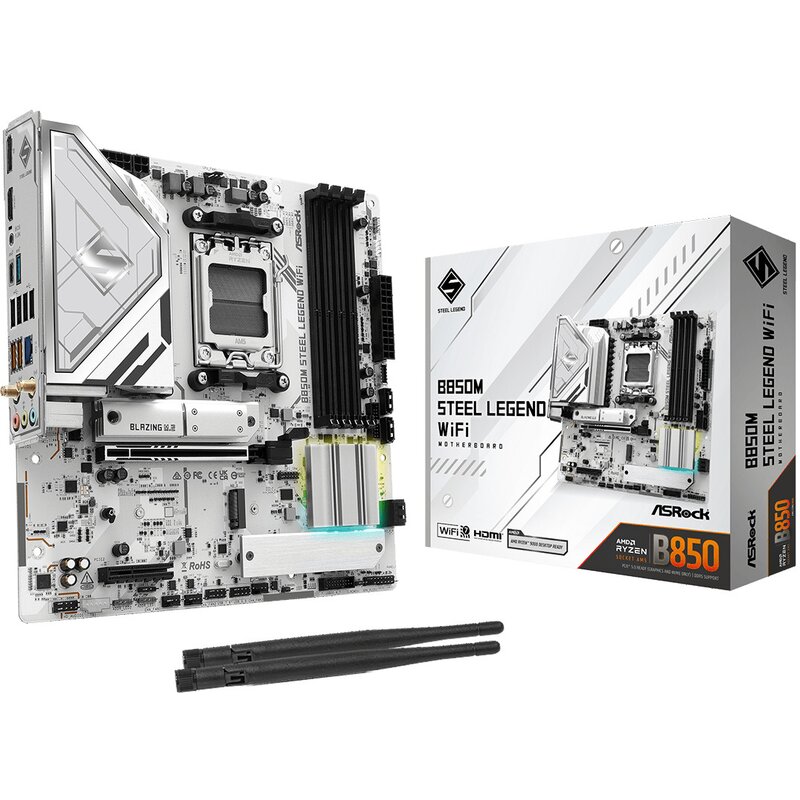 Płyta główna ASROCK B850M Steel Legend WiFi