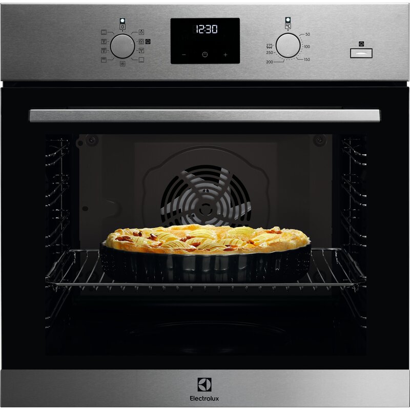 Electrolux 600 SteamBake EOD3F50TX Termoobieg Czarno-stalowy
