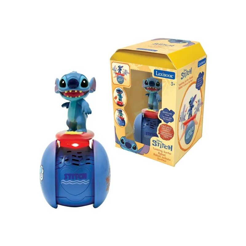 Zabawka interaktywna LEXIBOOK Powerman Stitch Roller Surfer ROB01D