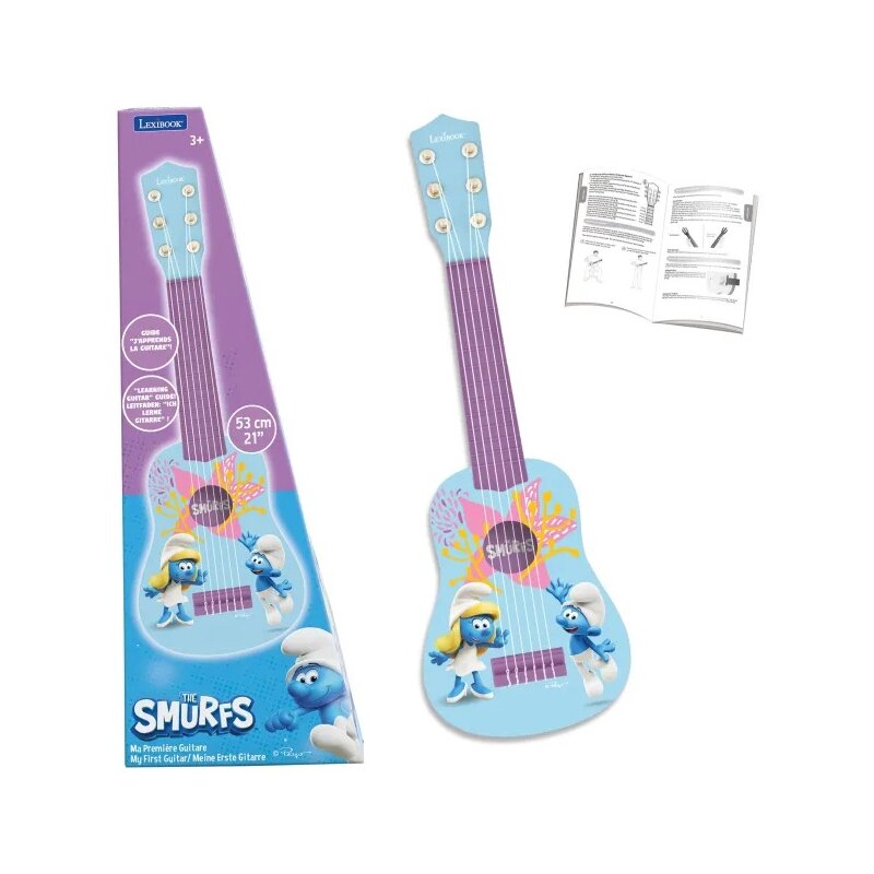 Zabawka gitara klasyczna LEXIBOOK Smerfy K200SF