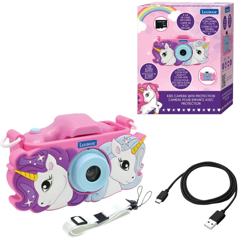 Zabawka aparat LEXIBOOK 3D Unicorn DJ078UNI