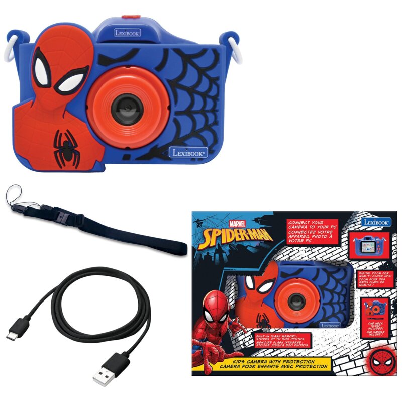 Zabawka aparat LEXIBOOK 3D Spider-Man DJ078SP