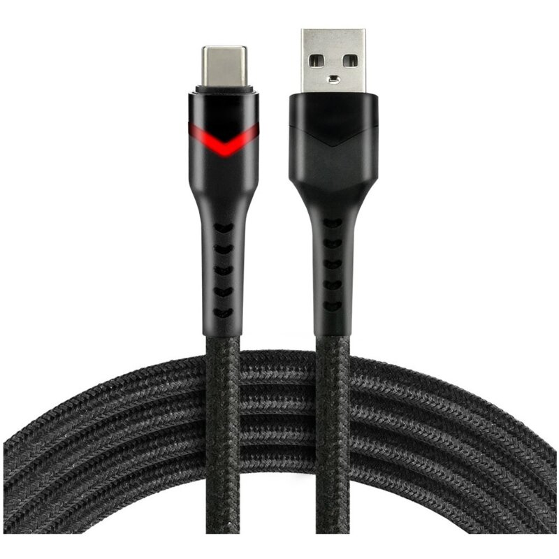 Kabel USB - USB-C EVERACTIVE CBB-2CBR 2 m Czarny
