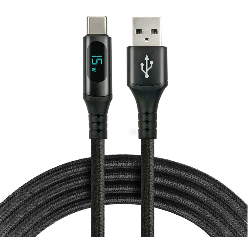 Kabel USB - USB-C EVERACTIVE CBB-2CBL 15W 2 m Czarny