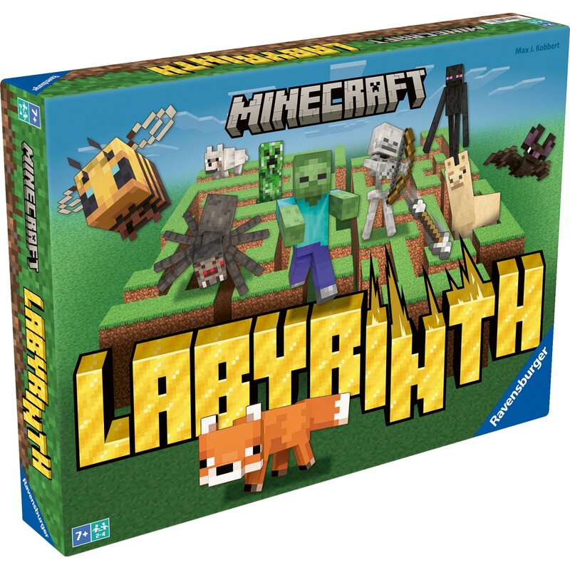 Gra planszowa RAVENSBURGER Labyrinth Minecraft 24771