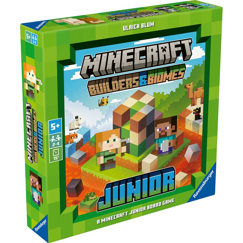 Gra planszowa RAVENSBURGER Minecraft Builders & Biomes Junior 24688