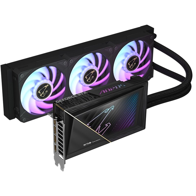 Karta graficzna GIGABYTE Aorus GeForce RTX 5080 Xtreme WaterForce 16GB DLSS 4.5