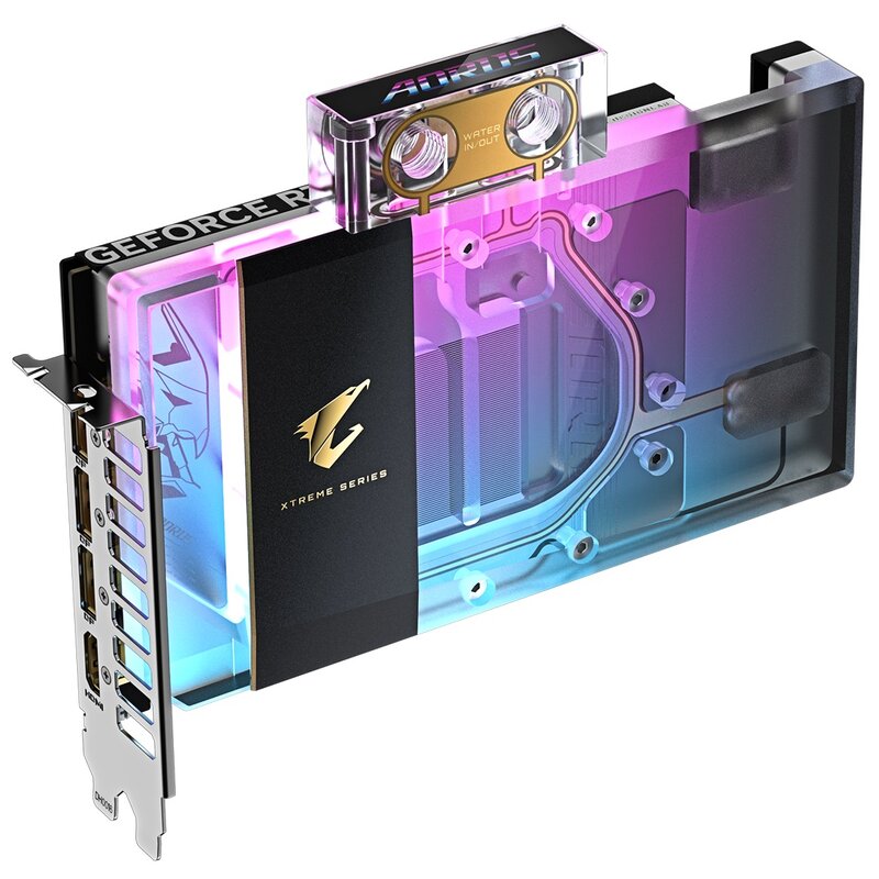 Karta graficzna GIGABYTE Aorus GeForce RTX 5080 Xtreme WaterForce WB 16GB DLSS 4.5