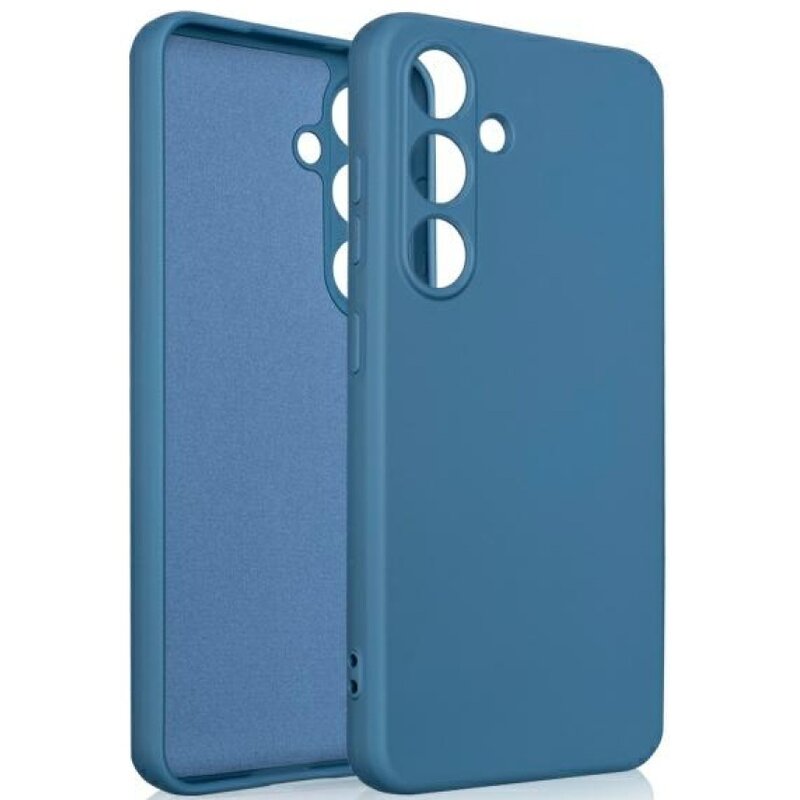 Etui BELINE Silicone do Samsung Galaxy S25+ Niebieski