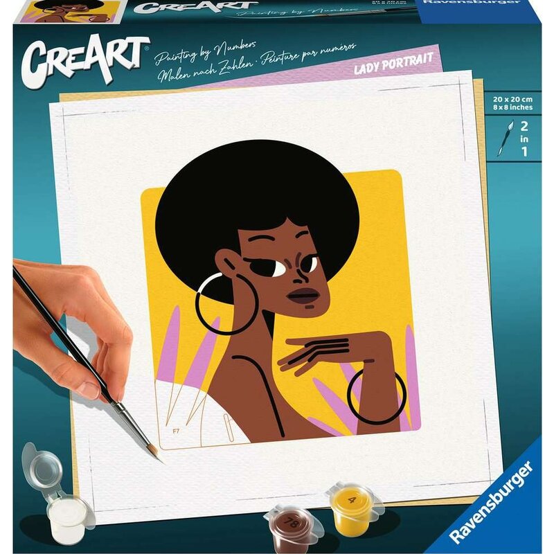 Malowanie po numerach RAVENSBURGER CreArt Portret 23669