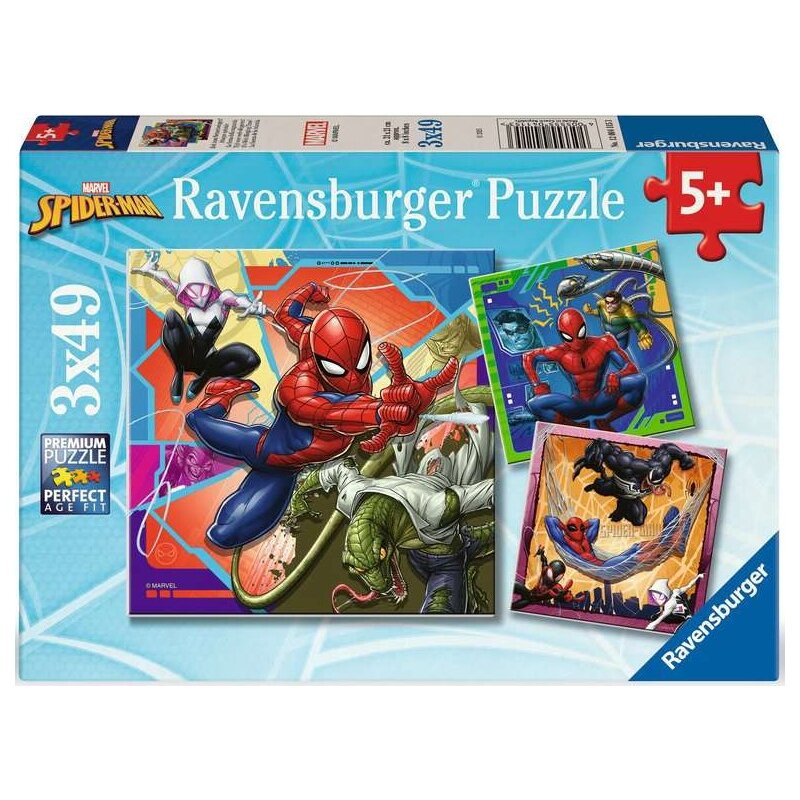 Puzzle RAVENSBURGER Spider-Man 12004115 (147 elementy)