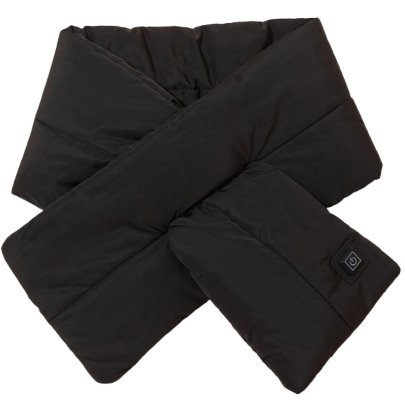 Podgrzewany szal MISSION AIR E-Scarf + Powerbank (rozmiar L) Czarny