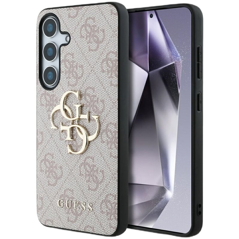 Etui GUESS 4G Big Classic Logo do Samsung Galaxy S25 Różowy