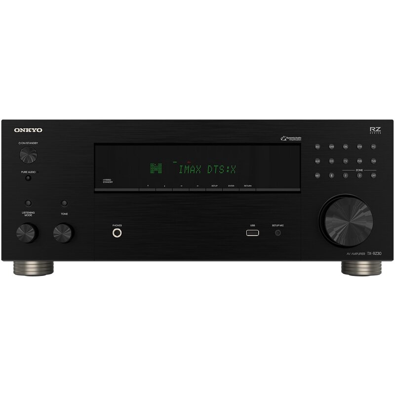 Amplituner ONKYO TX-RZ30 Czarny 9.2-kanałowy, 4/8K, HDMI eARC, DTS:X, Wi-Fi, BT, AirPlay2, Sonos, Spotify Connect, DIRAC Live