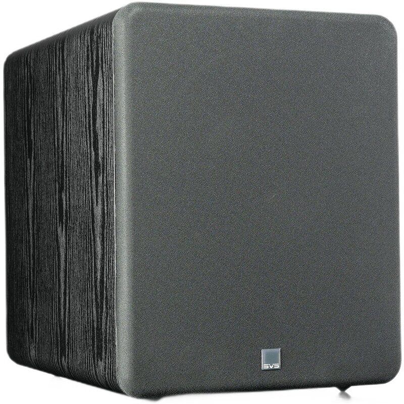 Subwoofer SVS PB-1000 PRO Czarny Jesion, Aktywny, 550W, 12" Przetwornik na froncie, Typ zamknięty, DSP Sledge STA-325D, Aplikacja SVS