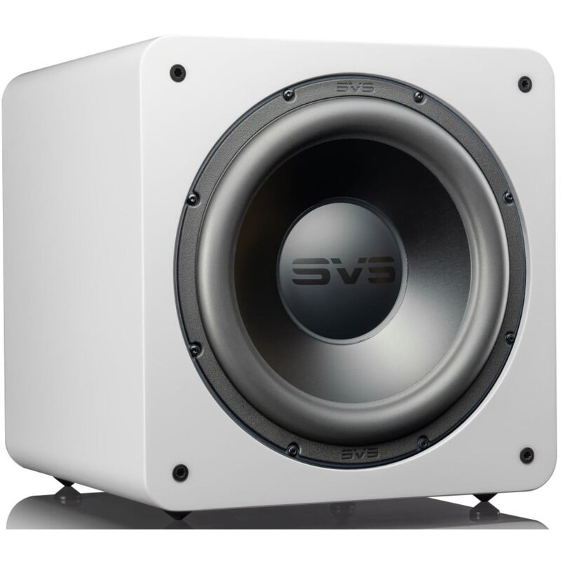 Subwoofer SVS SB-2000 Pro Biały Połysk, Aktywny, 550W, 12" Przetwornik na froncie, Typ zamknięty, DSP Sledge STA-550D, Aplikacja SVS