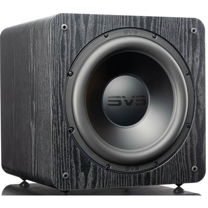 Subwoofer SVS SB-2000 PRO Czarny Jesion, Aktywny, 550W, 12" Przetwornik na froncie, Typ zamknięty, DSP Sledge STA-550D, Aplikacja SVS