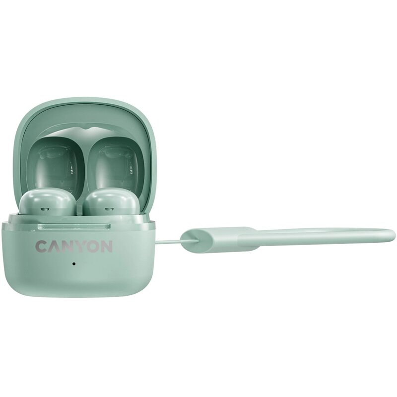 Słuchawki dokanałowe CANYON OnGo 4 Mini Zielony