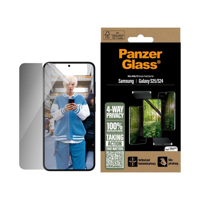 PanzerGlass ECO MATRIX do Galaxy S25