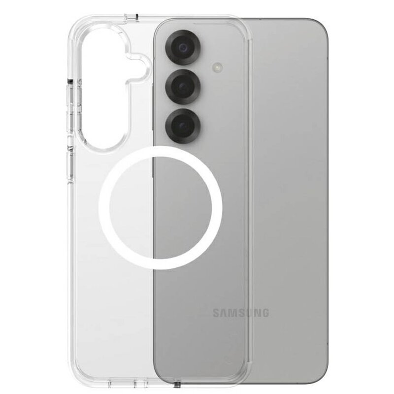 PanzerGlass Flagship Urban Combat White QI do Galaxy S25 Plus Przezroczysty