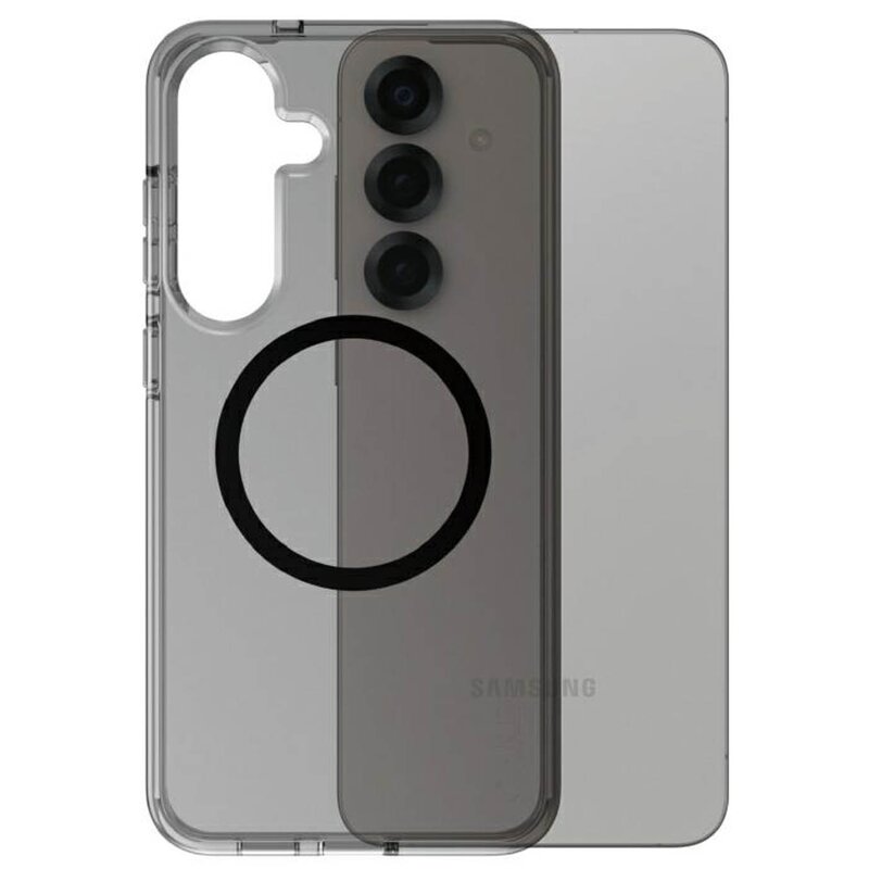 PanzerGlass Flagship Urban Combat Black QI do Galaxy S25 Plus Szary