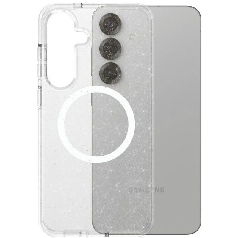 PanzerGlass Flagship Urban Combat StarLight White QI do Galaxy S25 Plus Przezroczysty