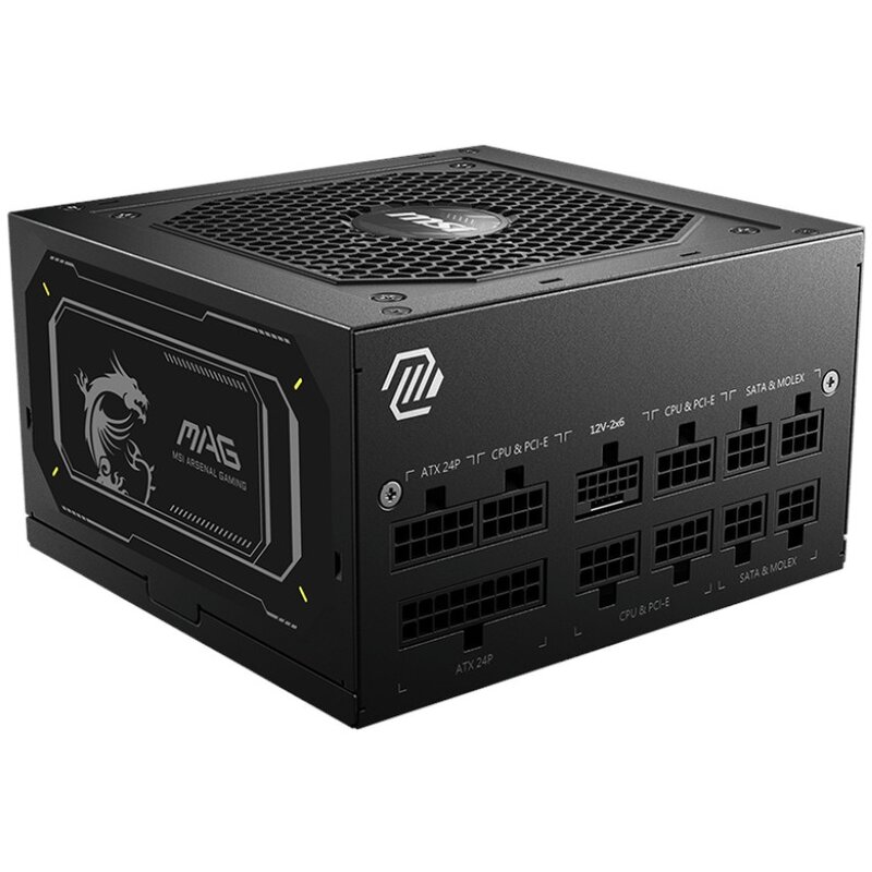 Zasilacz MSI MAG A850GL II 850W 80 Plus Gold PCIe5.1