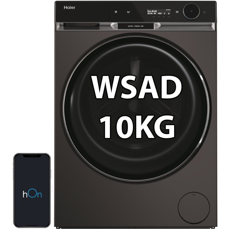 Pralka HAIER X11 HW100BD14397PGUS AI 10kg 1400 obr Smart Ultra Fresh Air Direct Motion Smart Dosing ABT hOn