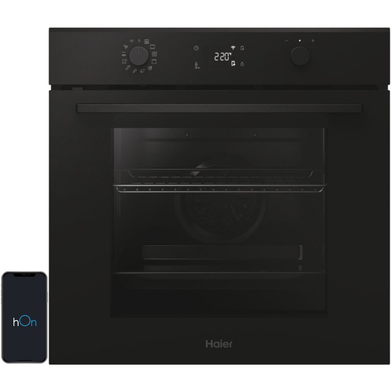Haier ID Seria 2 H6 ID2P5B3ECTB Funkcje AI Termoobieg AirFry Zdalne sterowanie Czarny