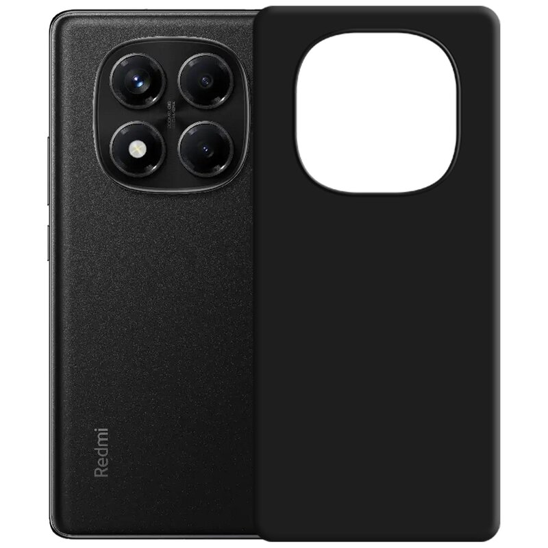 3mk Silicone Case do Redmi Note 14 Pro Czarny