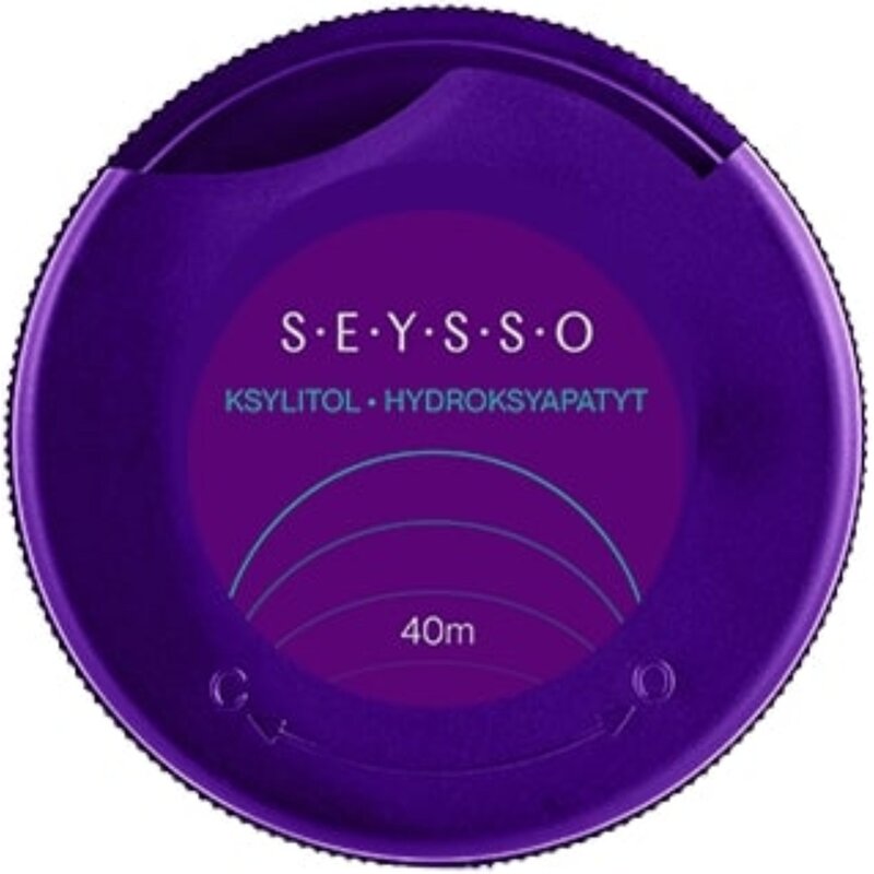 Nić dentystyczna SEYSSO Color Czarna porzeczka Fioletowy
