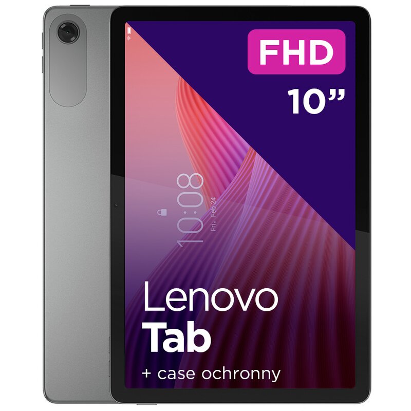 Tablet LENOVO Tab 10.1" 4/64 GB LTE Wi-Fi Szary