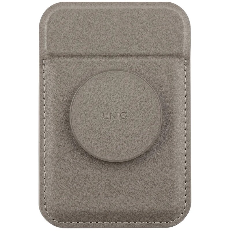 Etui portfel UNIQ Flixa MagSafe Szary