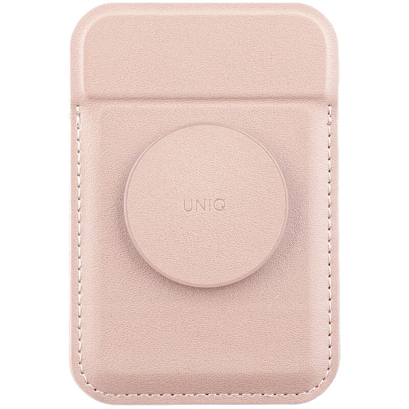 Etui portfel UNIQ Flixa MagSafe Różowy