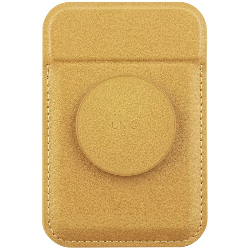 Etui portfel UNIQ Flixa MagSafe Żółty