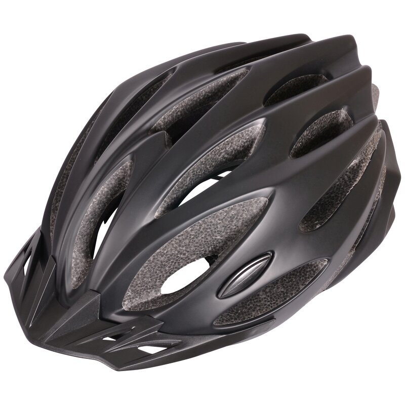 Kask rowerowy VÖGEL VKA-944 Czarny MTB z lampką (rozmiar L)