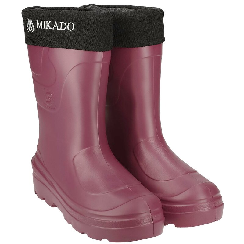 Kalosze MIKADO Lady BMK-LA-36 (rozmiar 36) Bordowy