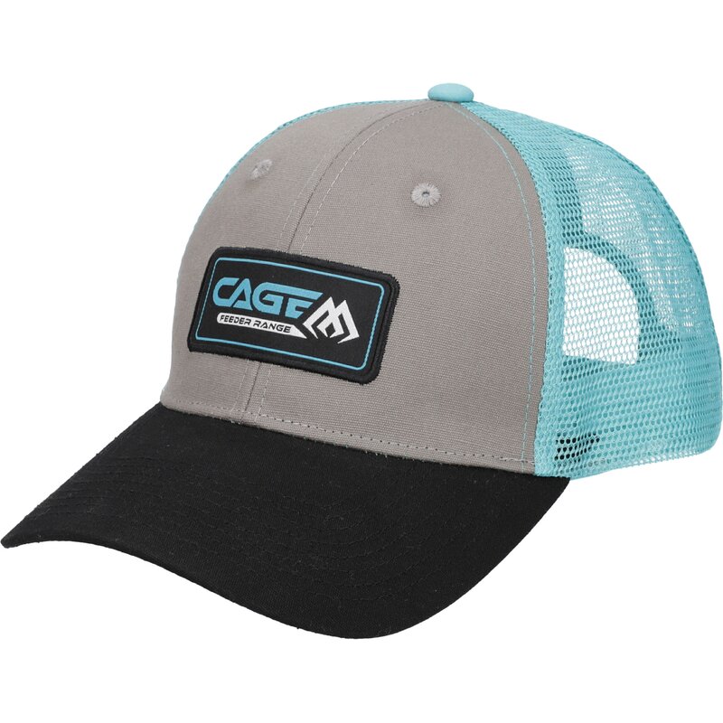 Czapka z daszkiem MIKADO Cage Trucker UM-UB027-CG Szaro-niebieski