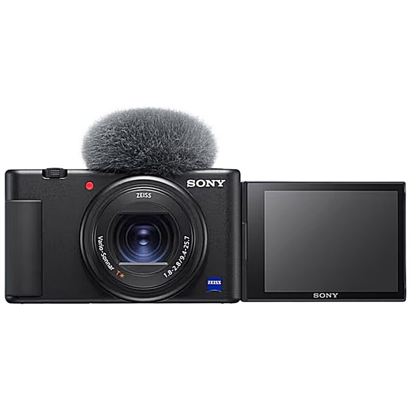 Aparat SONY ZV-1 Czarny, 20.1Mpix, 2,7x zoom optyczny, BIONZ X