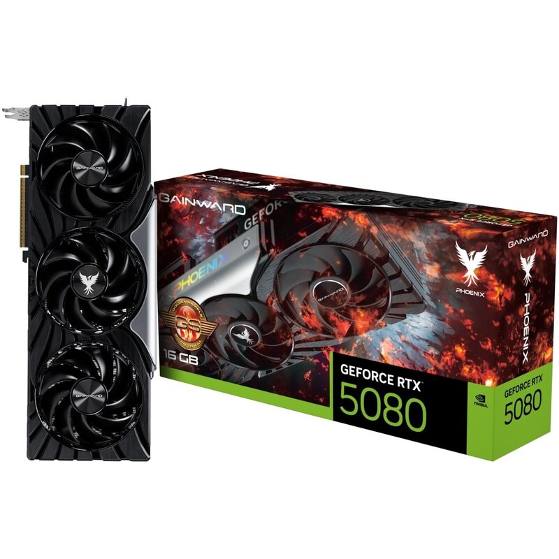 Karta graficzna GAINWARD GeForce RTX 5080 Phoenix GS 16GB DLSS 4.5