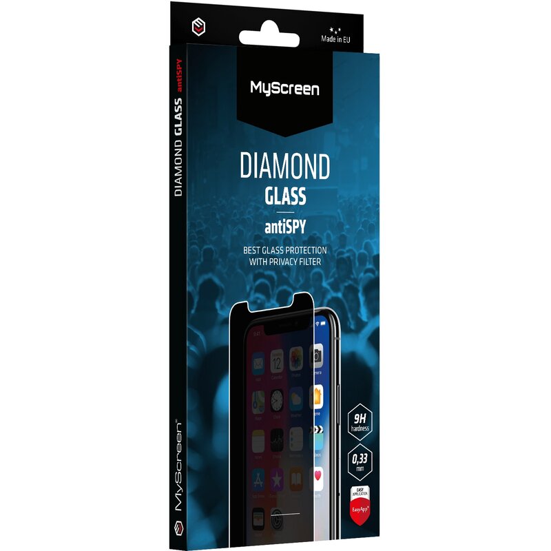 Szkło hartowane MYSCREEN Diamond Glass AntiSPY do Samsung Galaxy S25 Ultra