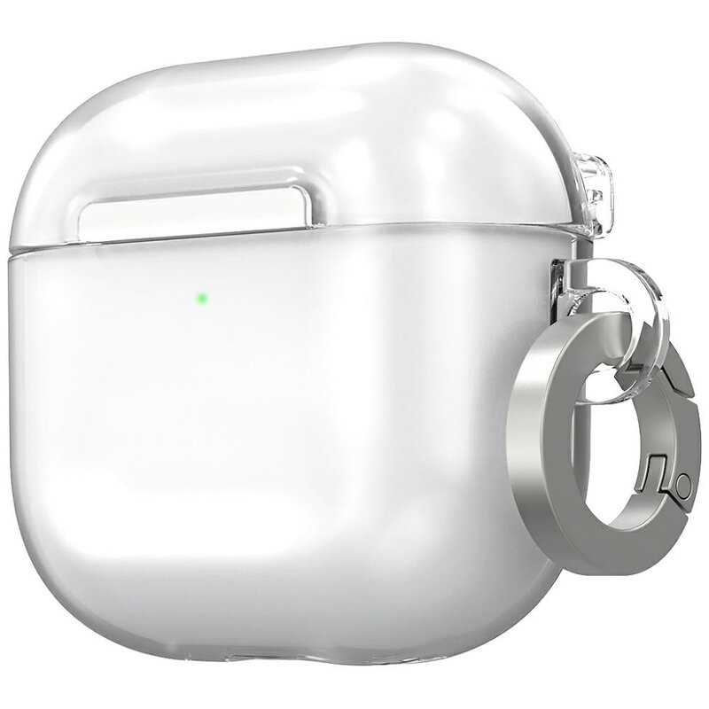 Etui na słuchawki ARAREE Nukin do Apple AirPods 4 Przezroczysty